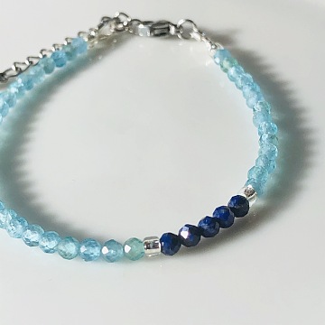 Customer’s Works of Bracelet、Transparent Acrylic Beads